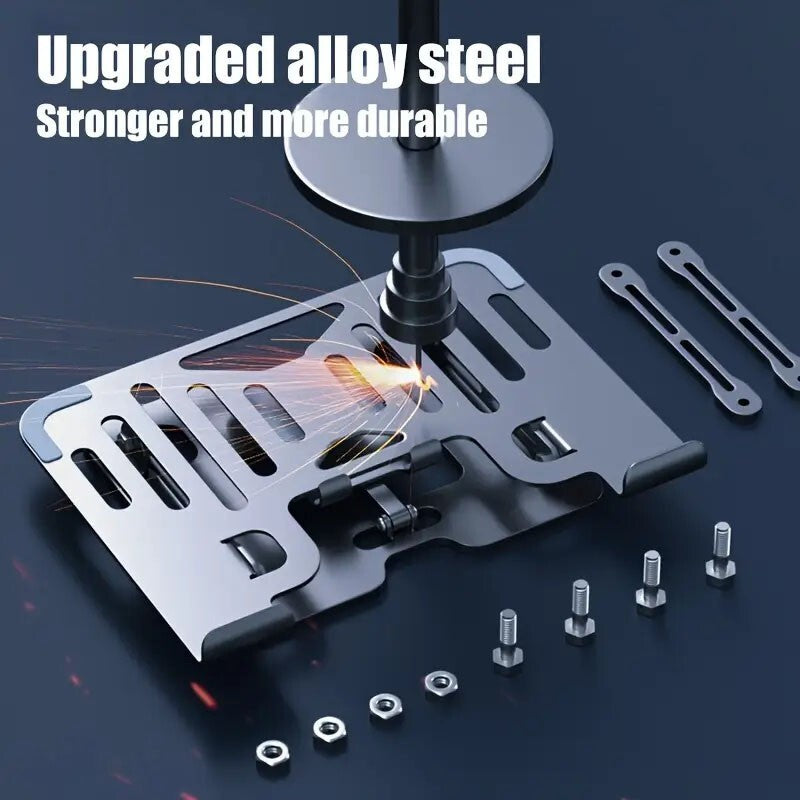 2 In 1 Metal Laptop Holder Phone Stand Laptop Stand Steel Laptop Riser