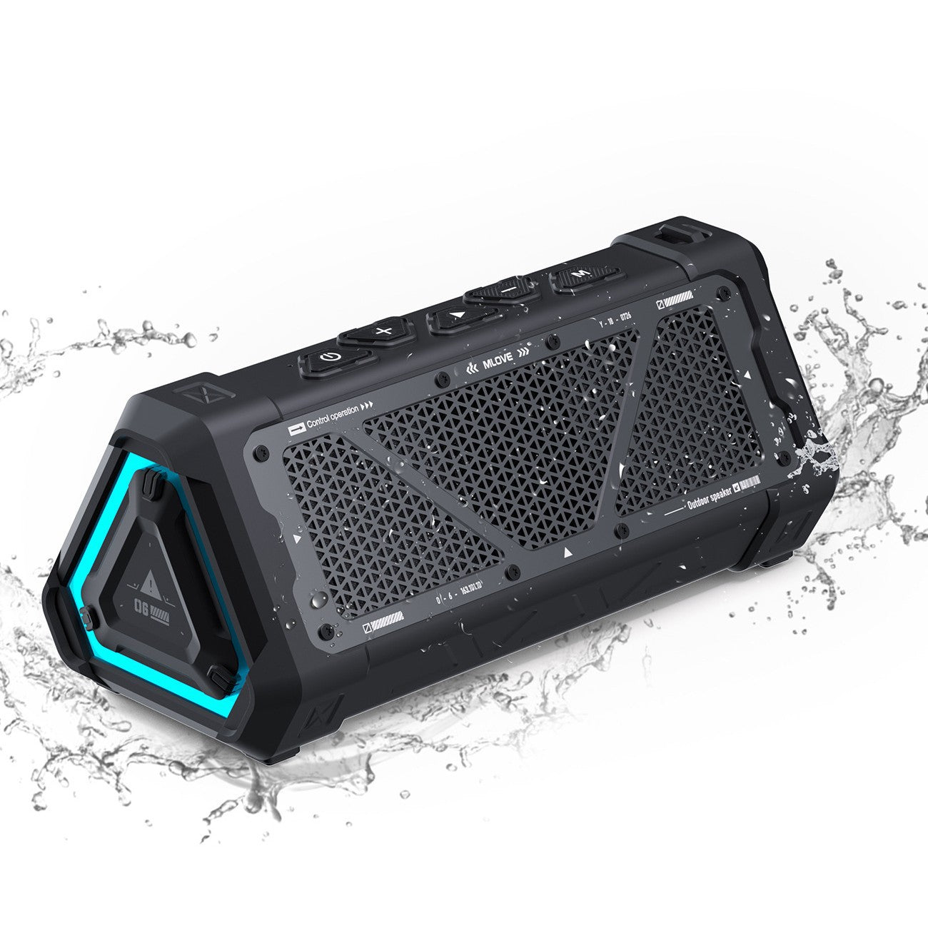 High-Power Portable Wireless Outdoor Bluetooth Speaker