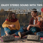 High-Power Portable Wireless Outdoor Bluetooth Speaker