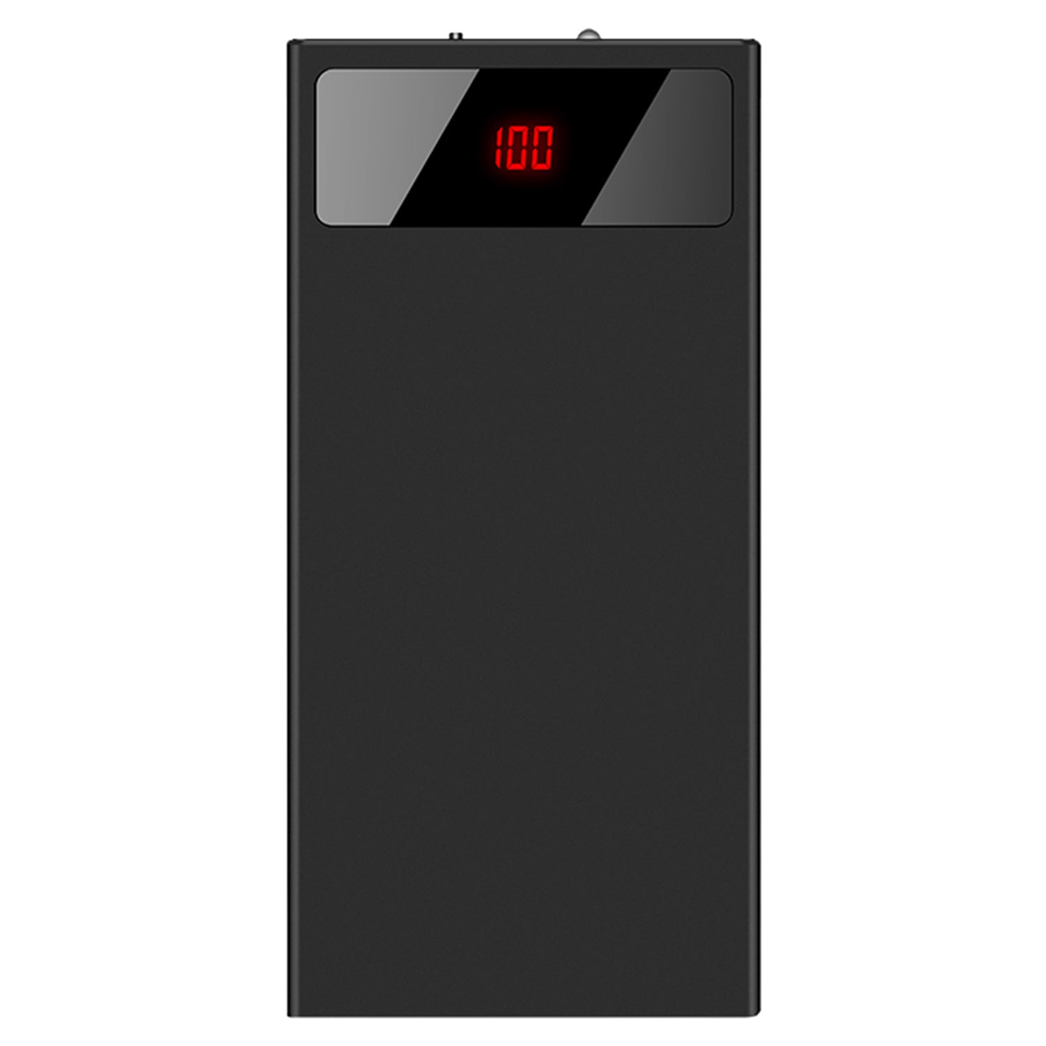 20000mAh Power Bank Ultra-thin Phone Charger Dual USB Port Flashlight Battery Remain Display