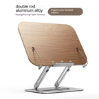 Wooden Reading Rack Laptop Stand Folding Laptop Stand