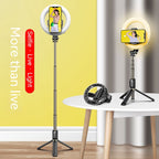 Bluetooth Self Ring LED Fill Light Tripod