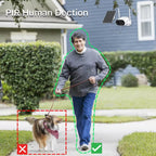 3MP Wireless WiFi Security Camera With Solar Panel