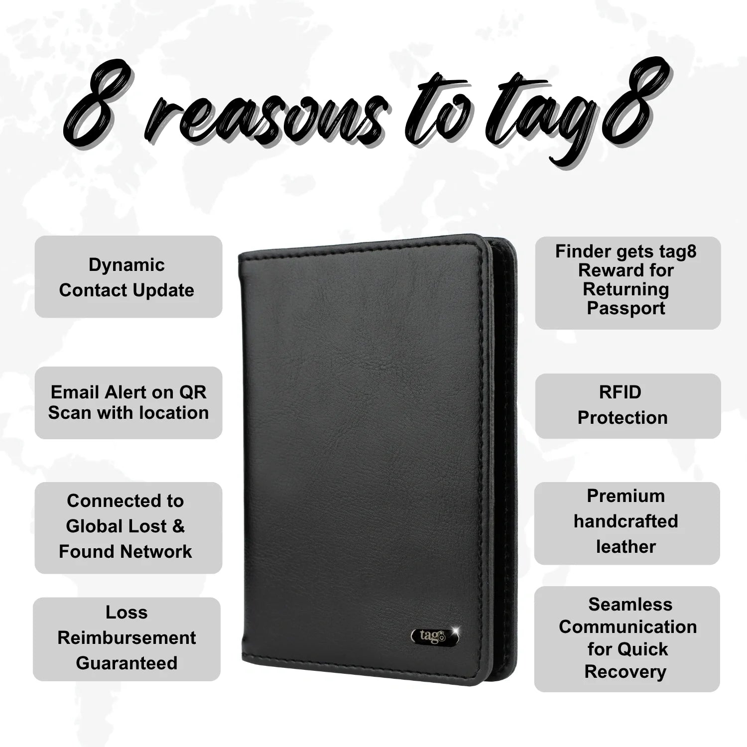 Genuine Leather Passport Case