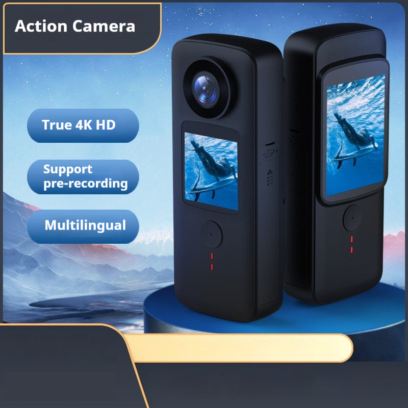 Anti-shake Waterproof Handheld Sports Riding Recording Camera