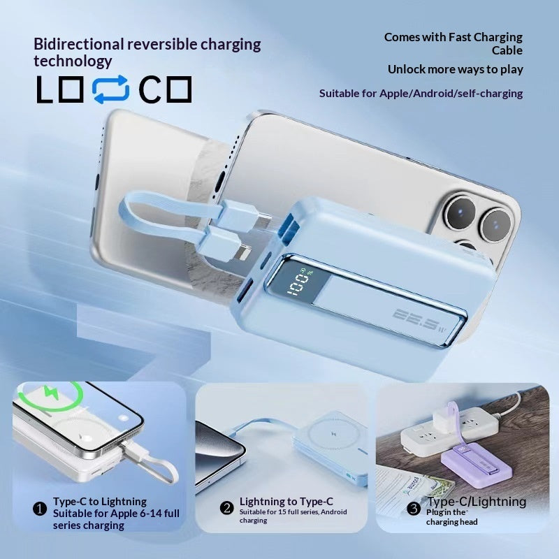 Bidirectional Magnetic Wireless Power Bank