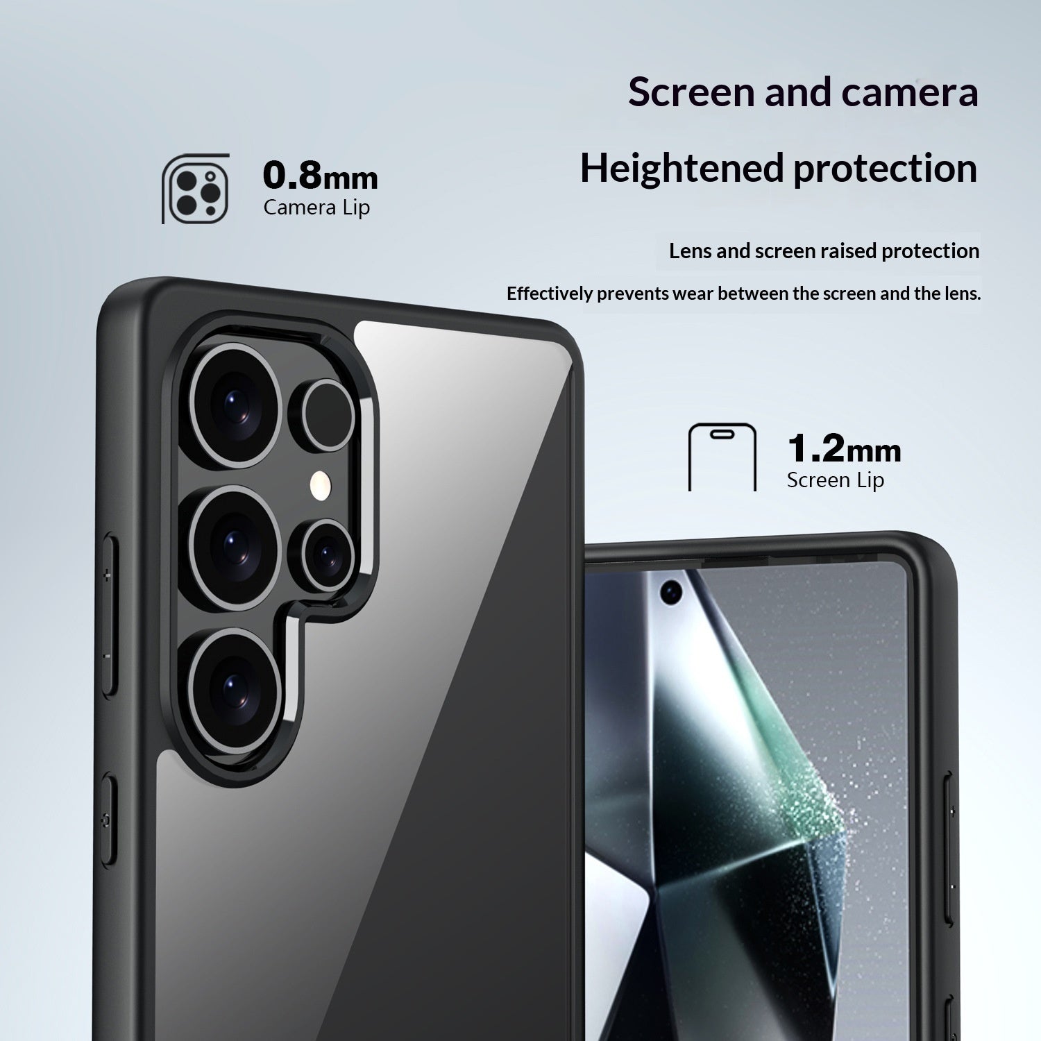 Galaxy S25 Phone Case TPU PC Protective Cover High Quality