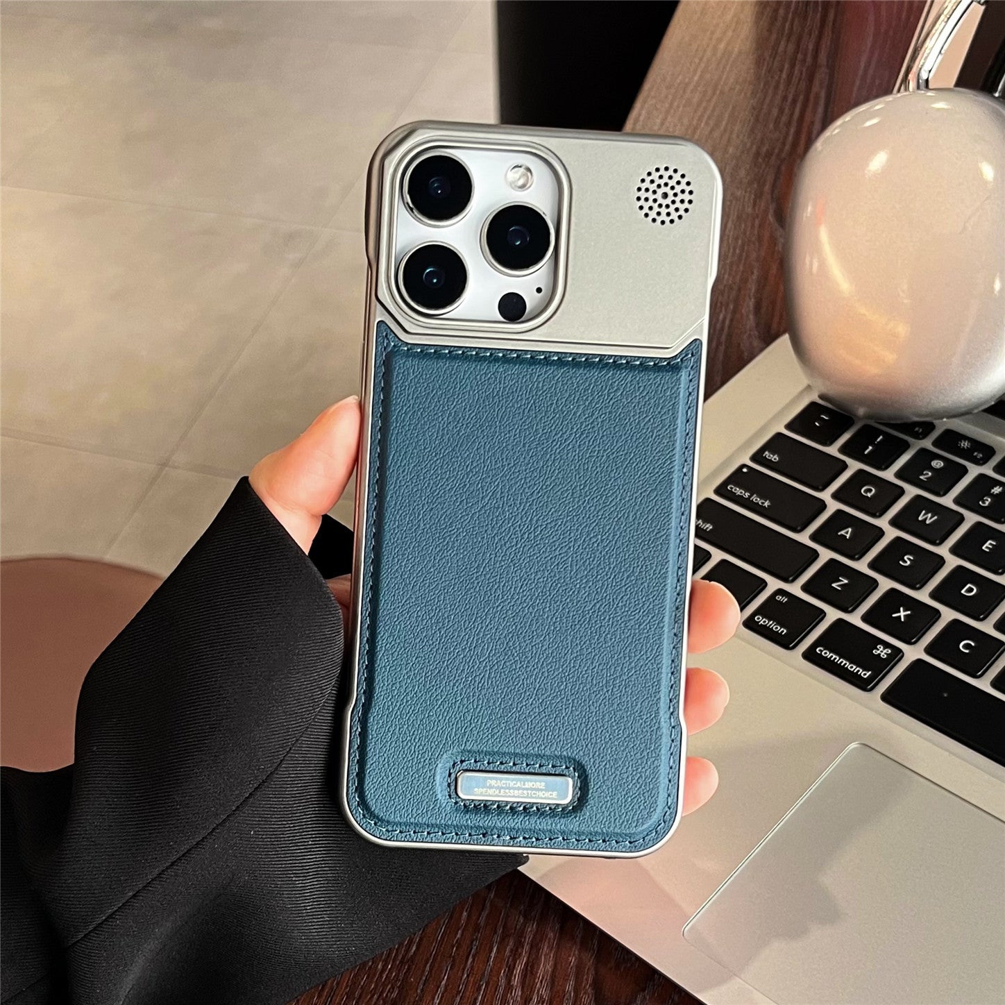 Aromatherapy Leather Magnetic Phone Case 17 High-grade Frameless Hard Protective Case