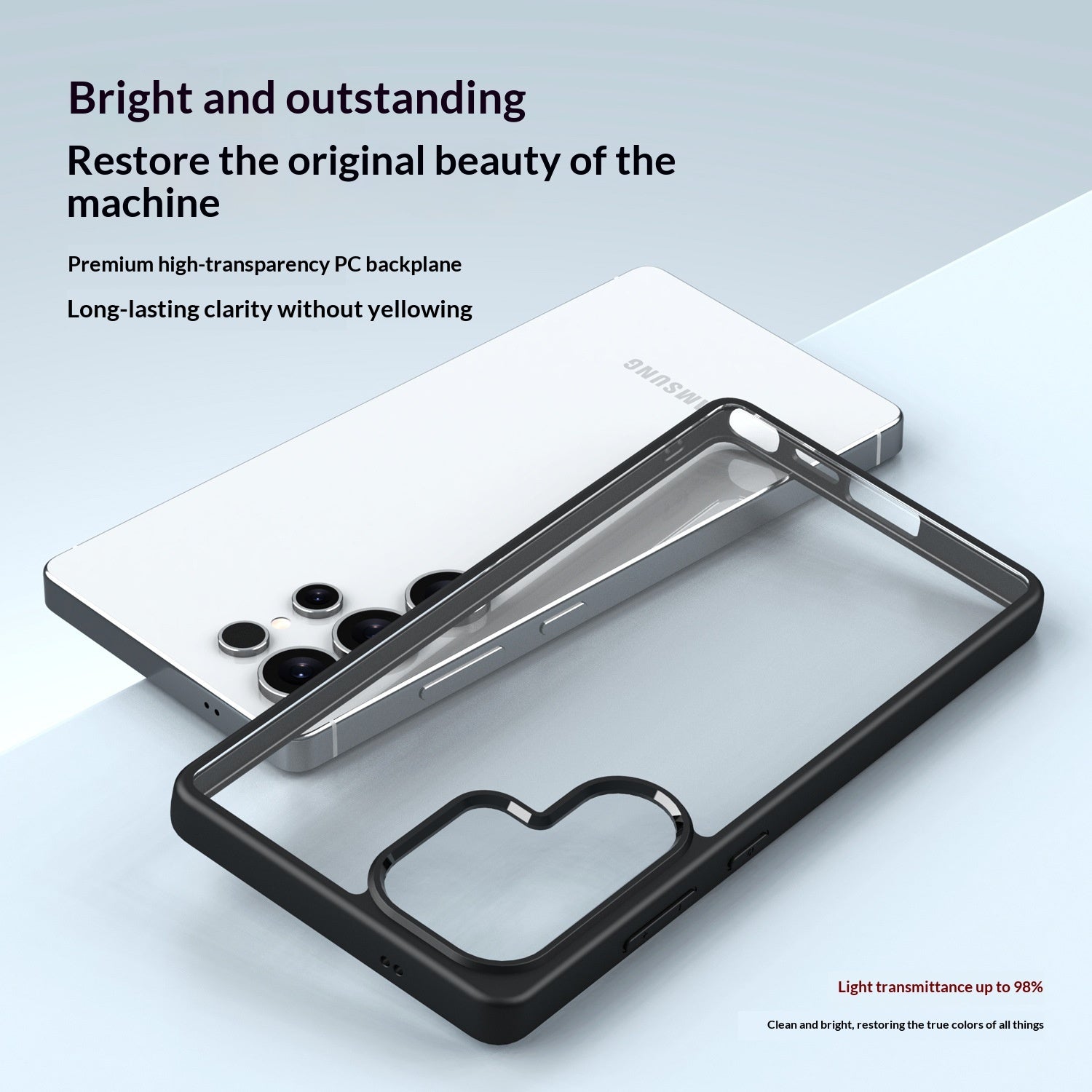 Galaxy S25 Phone Case TPU PC Protective Cover High Quality