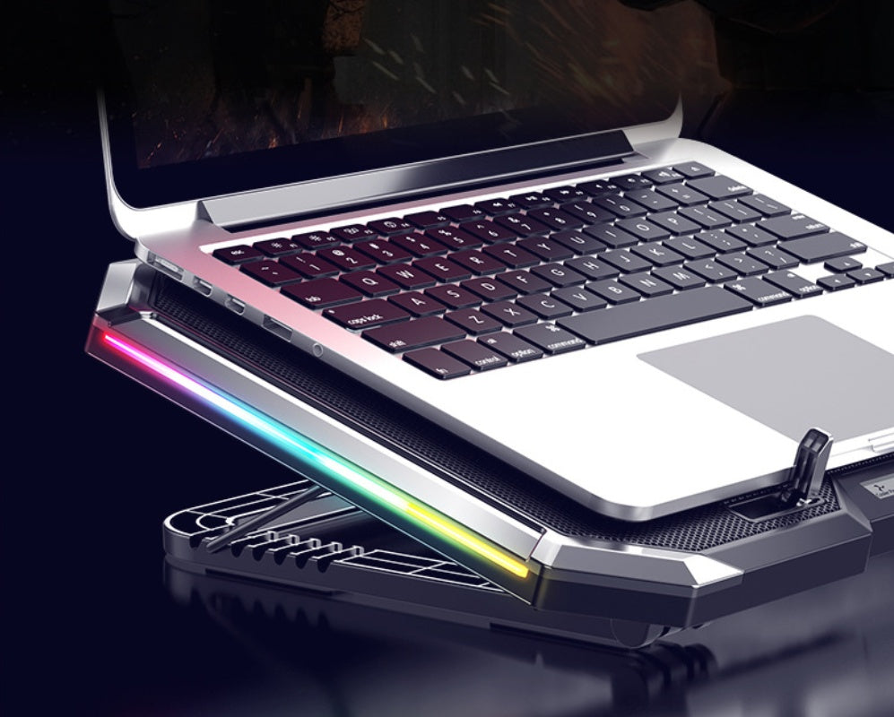 Laptop cooling base standers