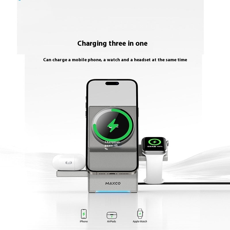 Magnetic Touch Rotating Wireless Charger