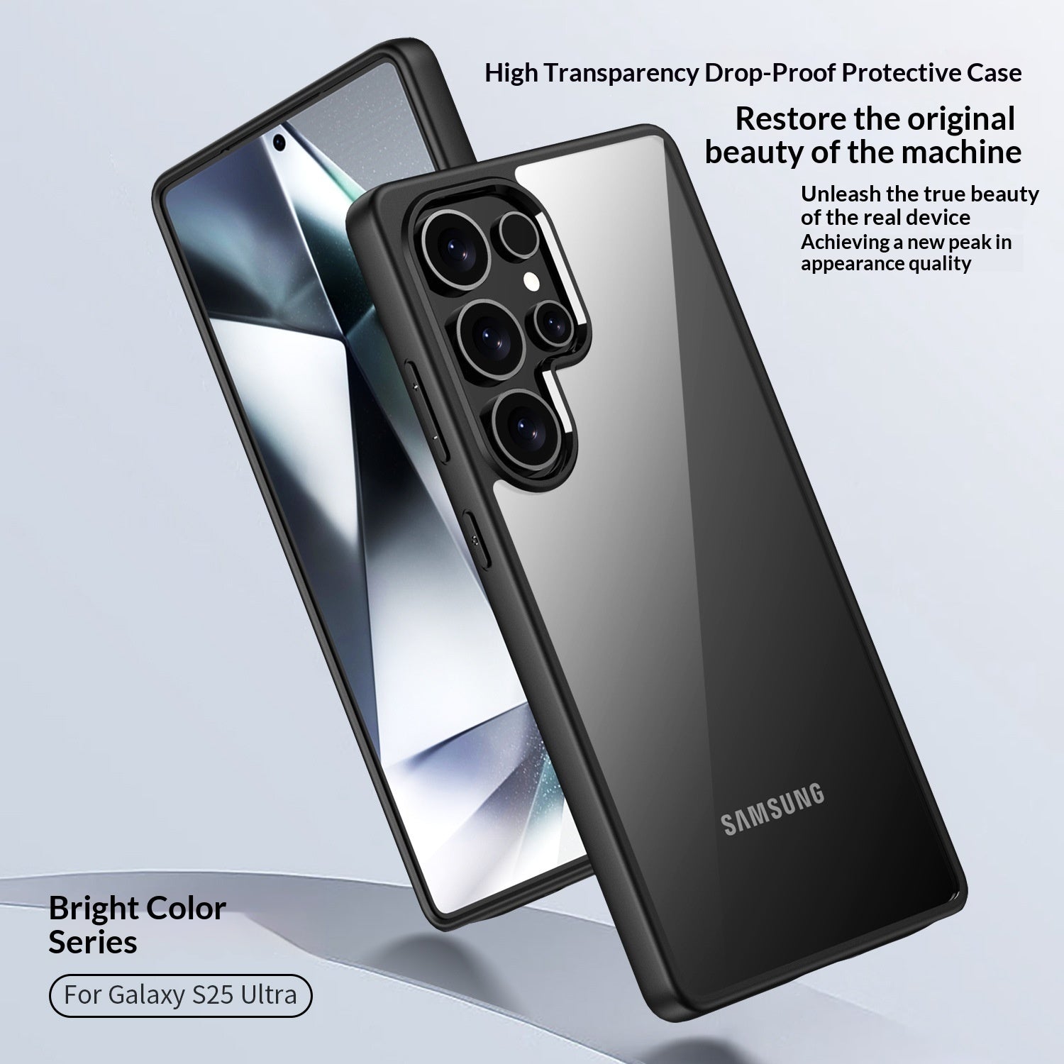 Galaxy S25 Phone Case TPU PC Protective Cover High Quality