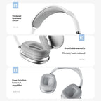 Wireless Noise-canceling Bluetooth Over-ear Headphones