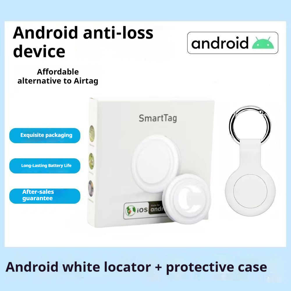 Round GPS Tracker For Locating Items