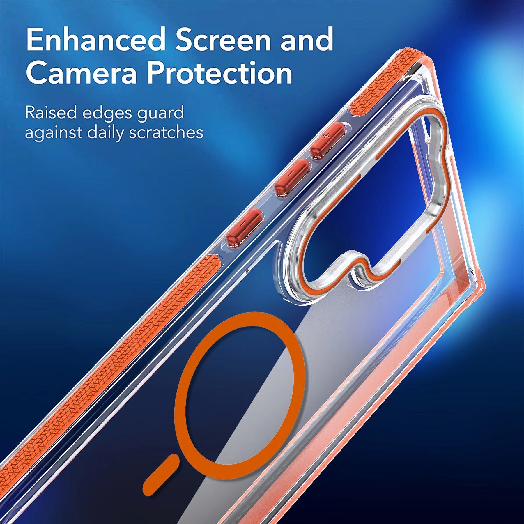 S25 ULTRA Phone Case Colorful Hardware Magnetic Suction