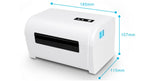 Thermal Barcode Label printers ePacket mini printer USB Bluetooth Printer Print width:40-110mm Electronic Surface Single