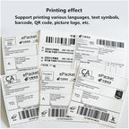 Thermal Barcode Label printers ePacket mini printer USB Bluetooth Printer Print width:40-110mm Electronic Surface Single