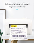 Thermal Barcode Label printers ePacket mini printer USB Bluetooth Printer Print width:40-110mm Electronic Surface Single