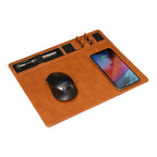 Multifunctional Creative Wireless Charging Mouse Pad With Mobile Phone Holder