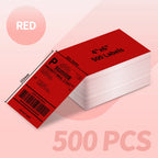 Shipping Labels Packs of 500 4X6 Per Fan-Fold Label for Phomemo 241BT D520BT B246D Label Printer Thermal Labels for Address Mail