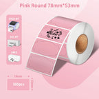 Shipping Labels Packs of 500 4X6 Per Fan-Fold Label for Phomemo 241BT D520BT B246D Label Printer Thermal Labels for Address Mail