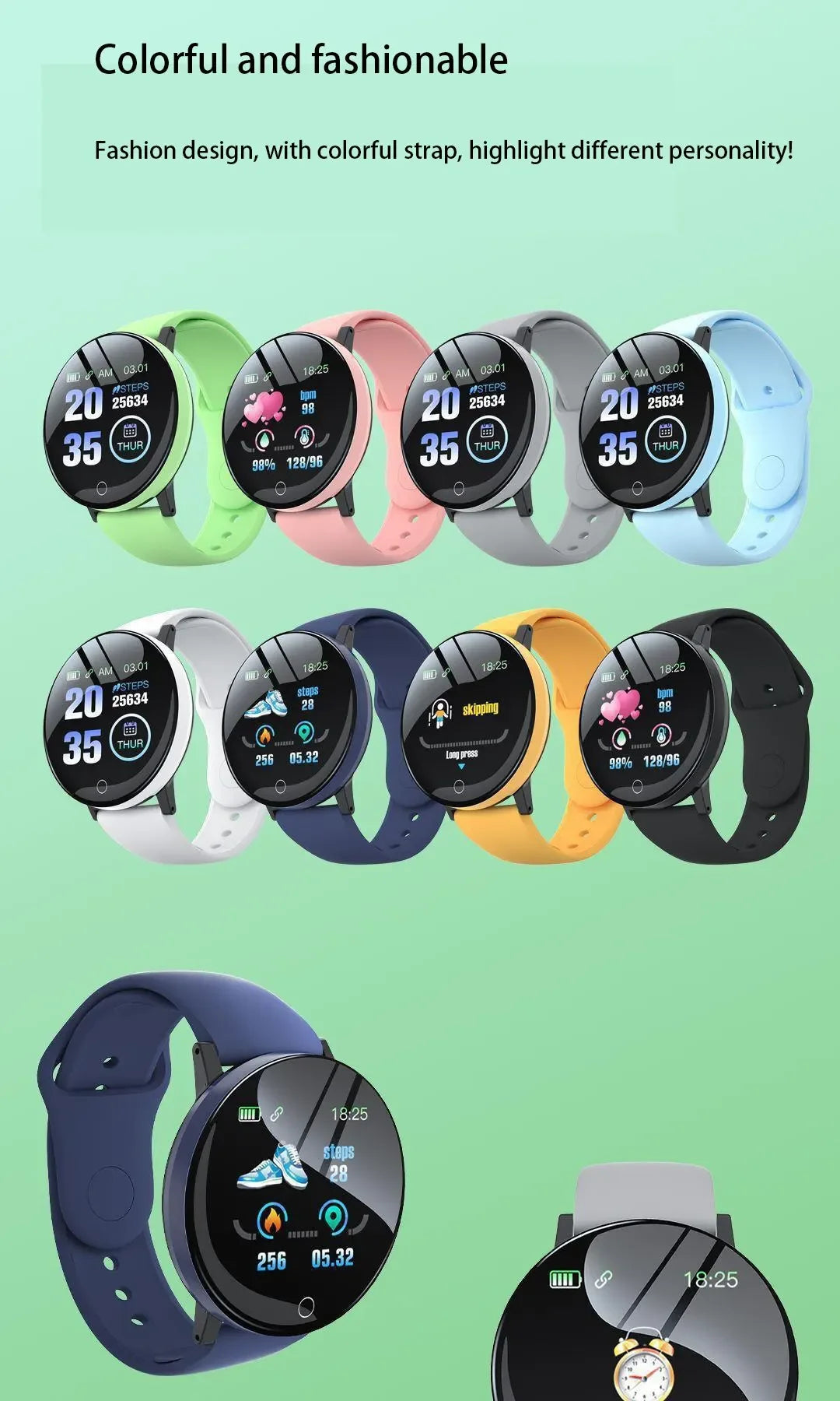 Digital Smart Sport Watch for Men and Women Bluetooth
