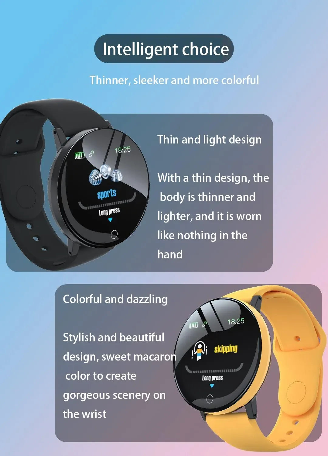 Digital Smart Sport Watch for Men and Women Bluetooth