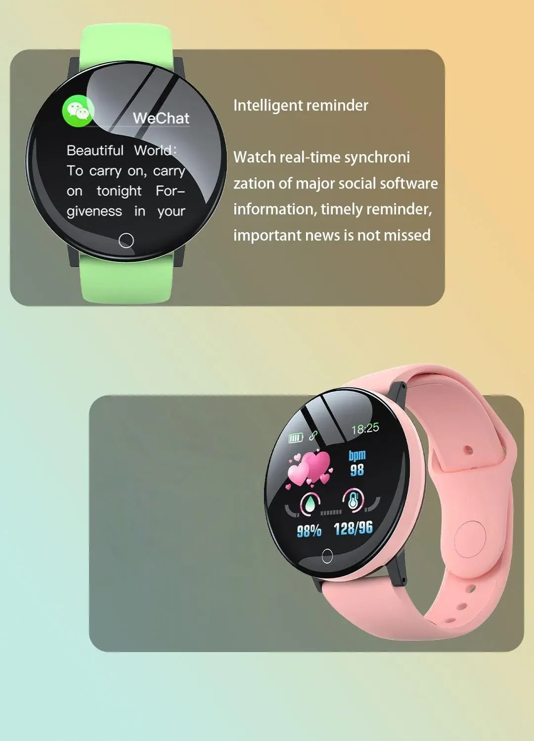 Digital Smart Sport Watch for Men and Women Bluetooth