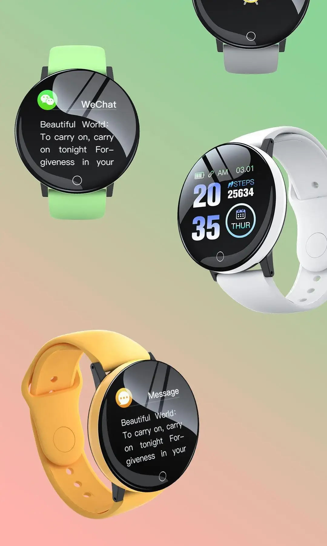 Digital Smart Sport Watch for Men and Women Bluetooth