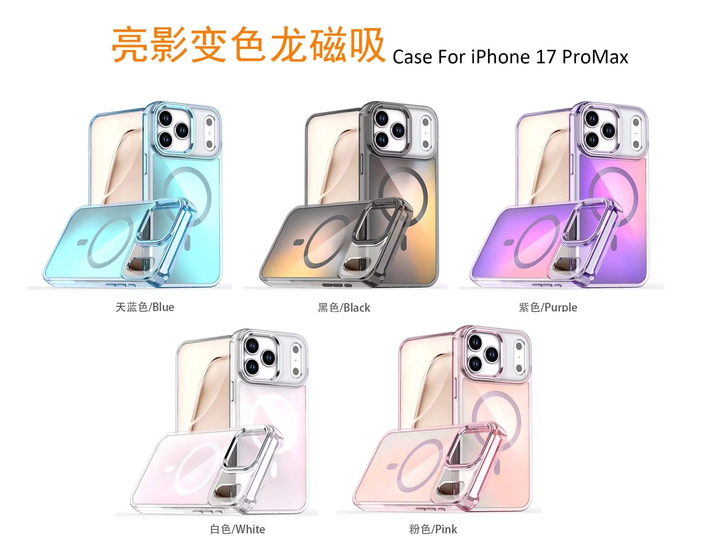 Metal Lens Magsafe Case for iPhone Magnetic Wireless Charging