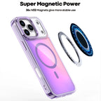 Metal Lens Magsafe Case for iPhone Magnetic Wireless Charging