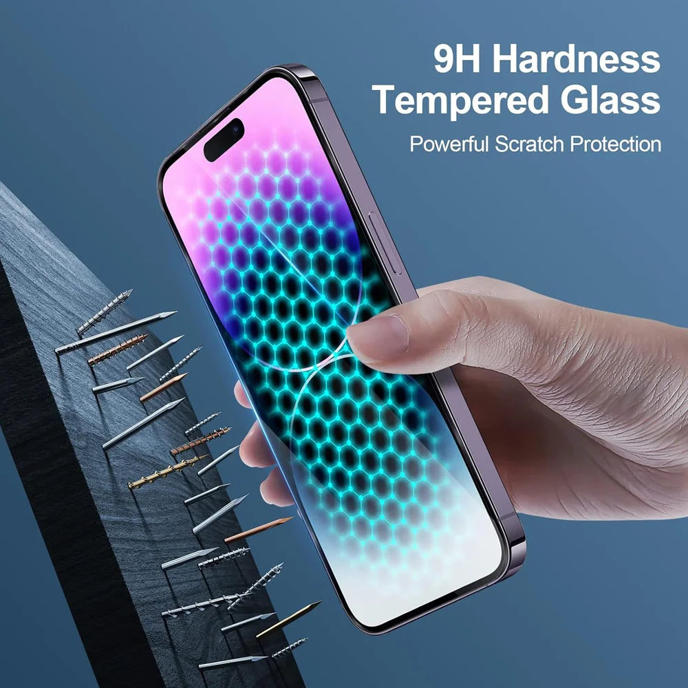 HD Screen Protection For iPhone Tempered Glass Camera Lens Film