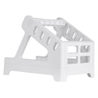 Label Holder for 4x6 Labels Printer Rolls Fanfold Labels 2 in 1 Work for Desktop Themal Label Sticker Dispenser Detachable