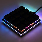 16 Key Automatic Click SayoDevice Programmable Hardware Keyboard Custom Shortcut Keys Mechanical Keyboard Black Small Keyboard