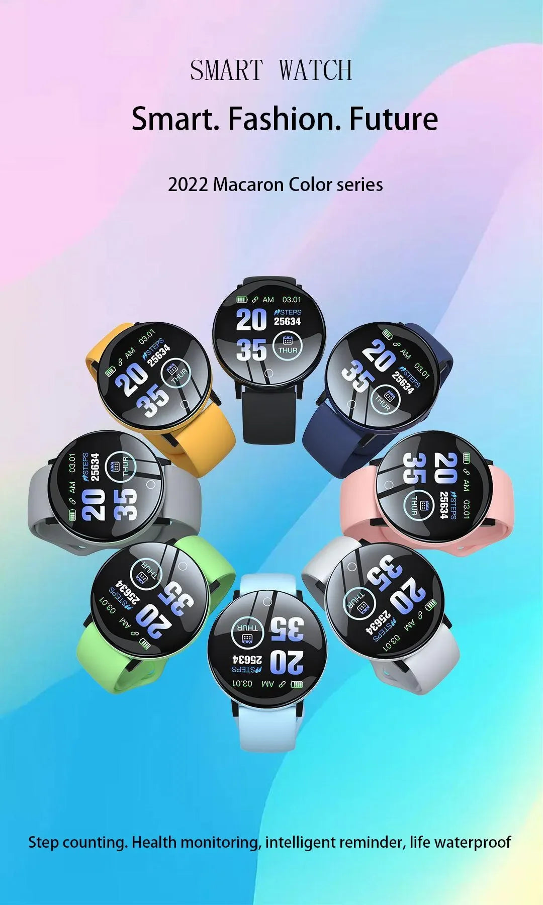 Digital Smart Sport Watch for Men and Women Bluetooth
