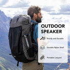 Portable Bluetooth Speaker, Bluetooth 5.4 Speaker, 30W Dual Speaker, Deep Bass, 30H Playtime, 3 EQ Mode, Colorful RGB Lights