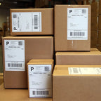 4x6" Shipping Label Printer Thermal Sticker Express Waybill 100x150mm-500 Sheets /roll Waterproof / Oil Proof