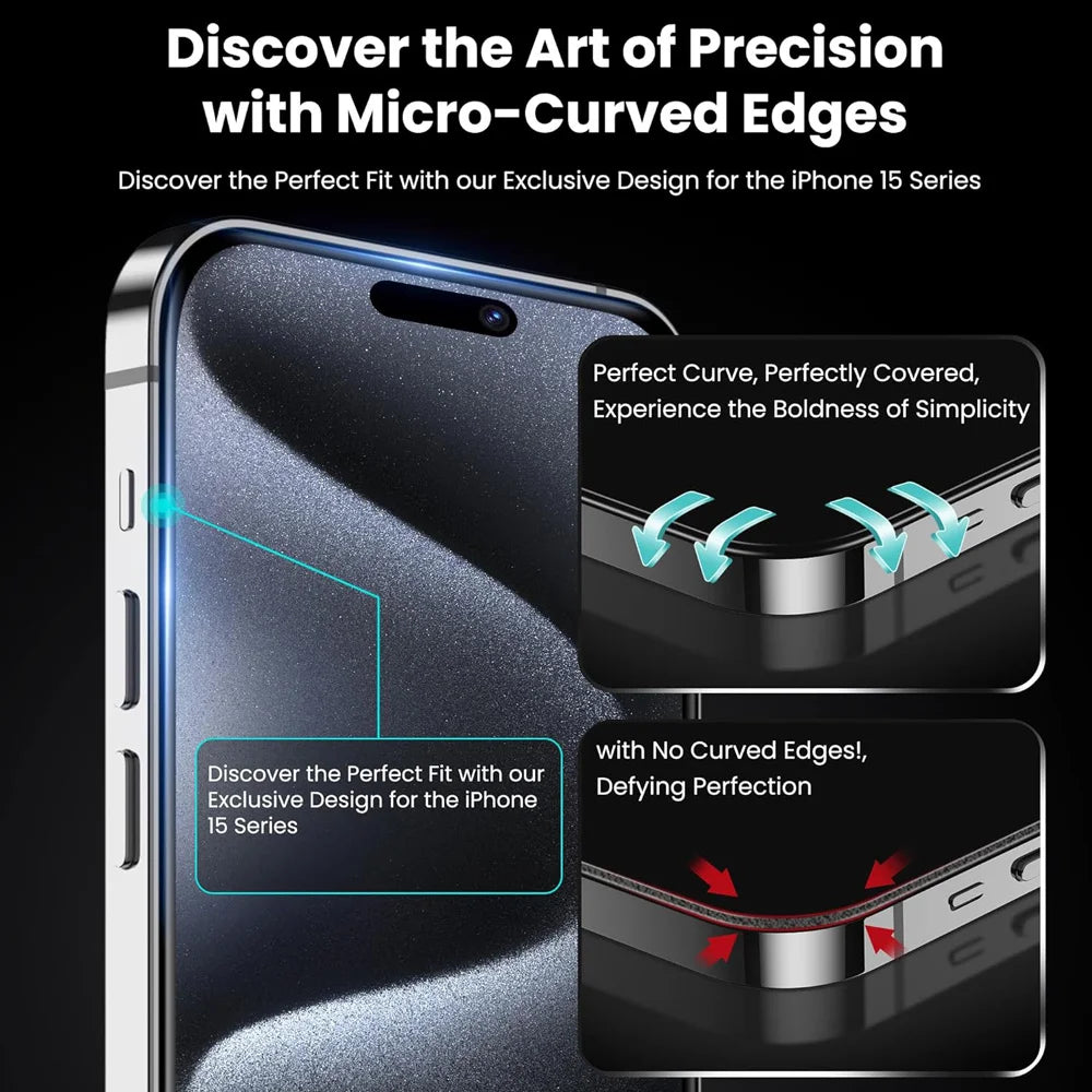 HD Screen Protection For iPhone Tempered Glass Camera Lens Film