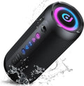 Portable Bluetooth Speaker, Bluetooth 5.4 Speaker, 30W Dual Speaker, Deep Bass, 30H Playtime, 3 EQ Mode, Colorful RGB Lights