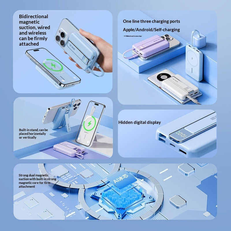 Bidirectional Magnetic Wireless Power Bank