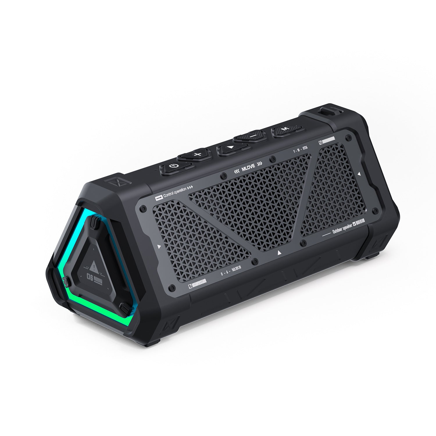 High-Power Portable Wireless Outdoor Bluetooth Speaker