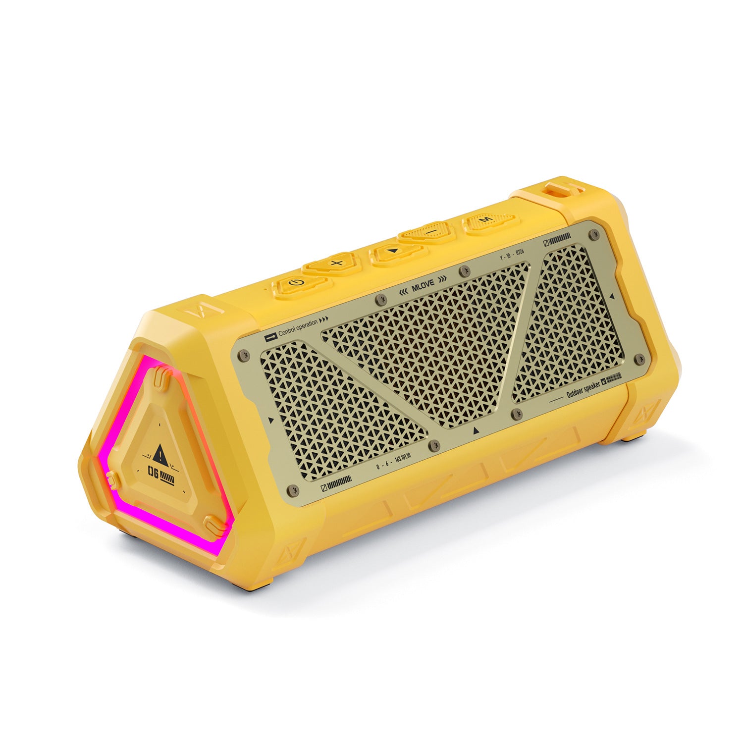 High-Power Portable Wireless Outdoor Bluetooth Speaker